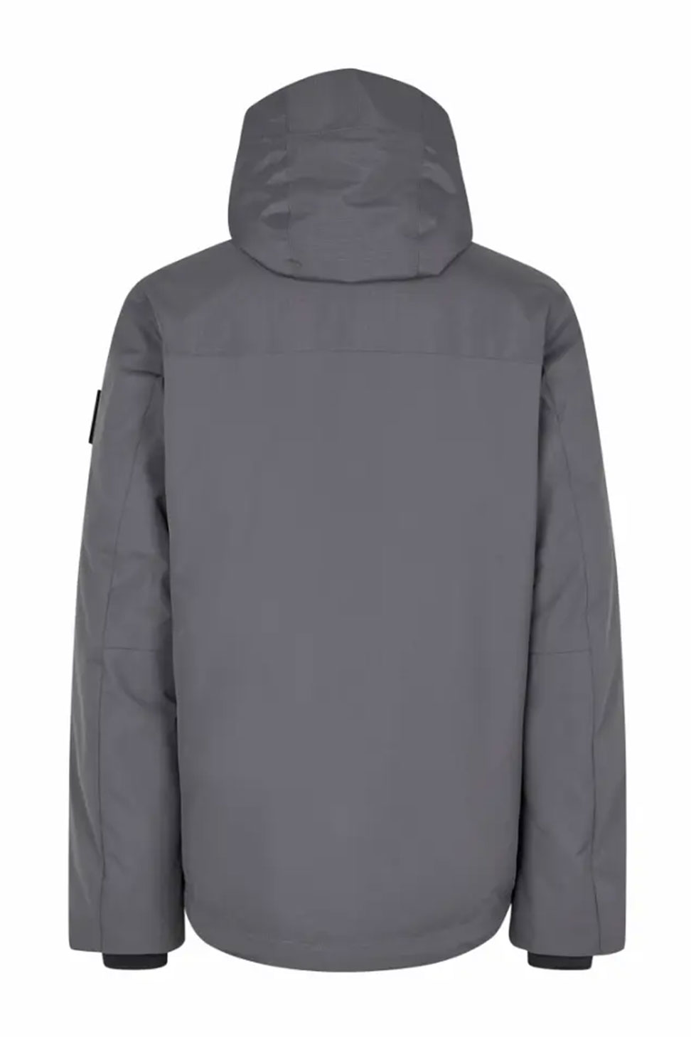 ID Herren Winterjacke842 grau1Hinten
